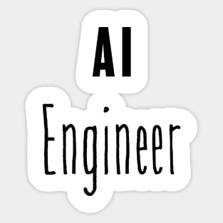 AI Engineer Sticker